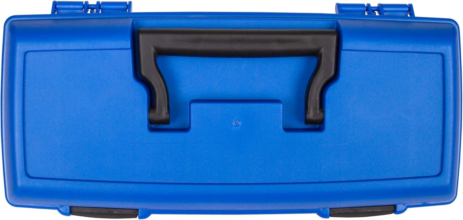 Flambeau Outdoors 6009TD Lil' Brute Tackle Box - Fishing Tackle Organizer With Lift-Out Tray, Portable Tackle and Gear Storage, Blue - Image 5